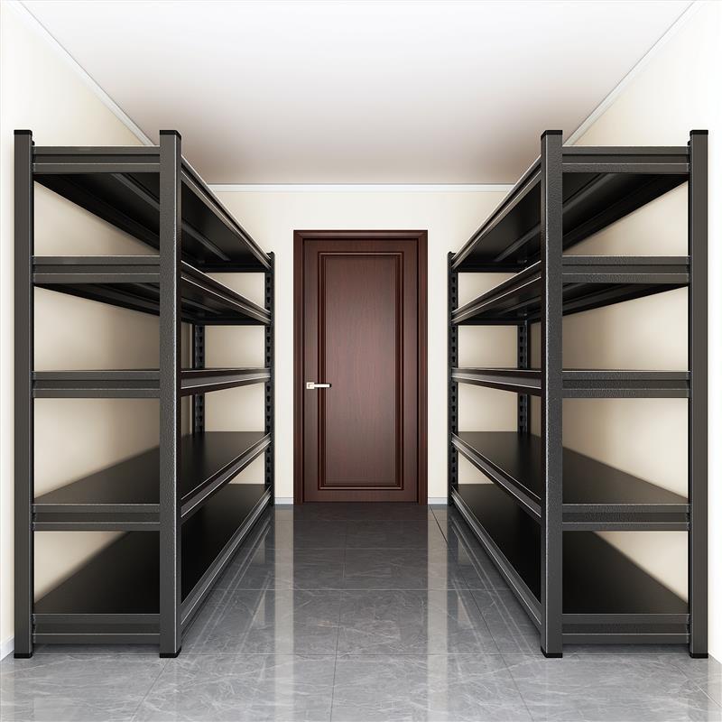 【折扣价】置物架多层落地仓库阳台储藏室杂物间商用超市钢制货架