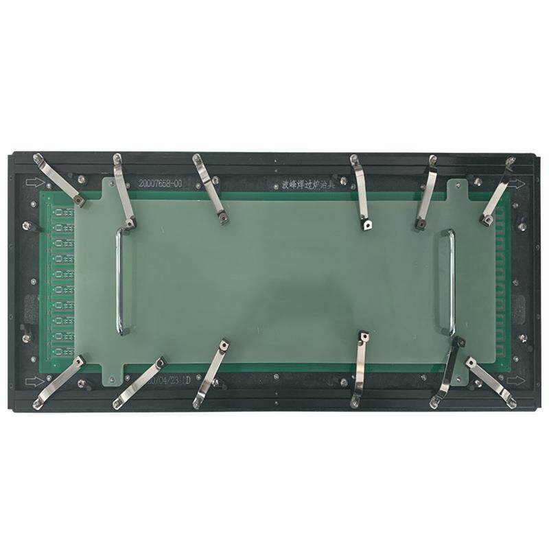 厂家专业定制钛合金波峰焊过炉治具280*773*6合成石过炉夹具工装