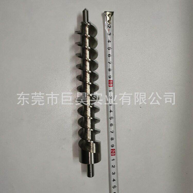 计量式色母机不锈钢螺杆12/16/20/25色母机配件炮筒螺杆安装座