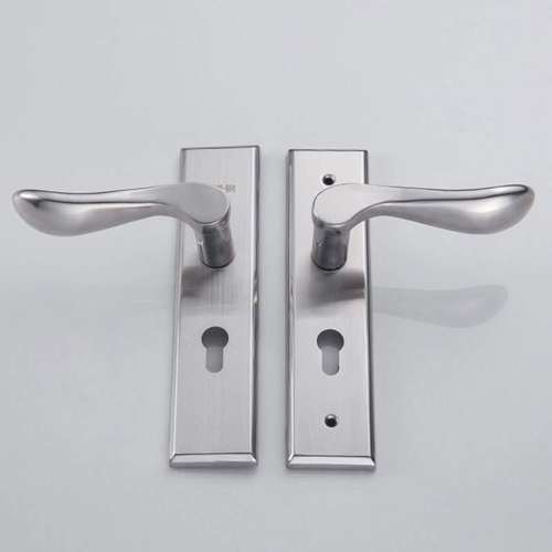 孔距可调锁 58房门锁 房间木门室内卧室老式58锁体免改孔不锈钢