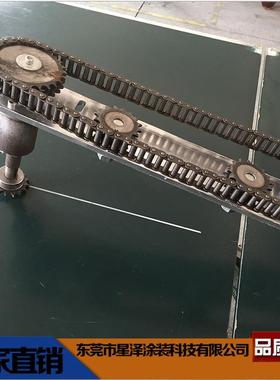 自转喷涂流水线涂装设备链条自转可承接加工规格工厂直销