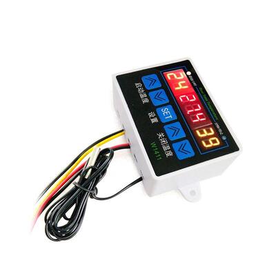 W1411数字温控器12V48V60V温度开关控制仪温室大棚养殖加热温控仪