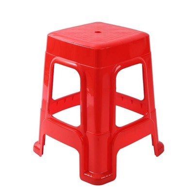 广东省凳塑料凳子家用加厚椅子客厅板凳成人餐桌高凳可叠放方凳熟