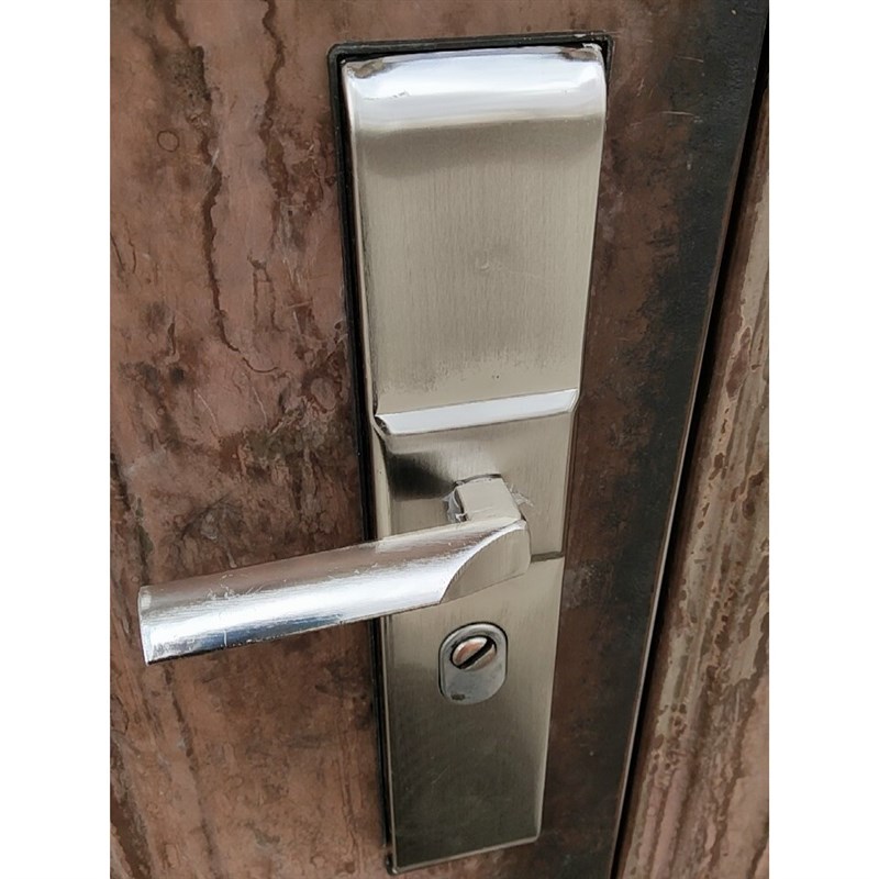 大拉手防盗门把手通用型面板门锁具老式门配件家用拉手大门驼背