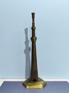 日本东京晴空塔金属模型摆件桌面装饰旅游纪念品礼物天空树最高塔