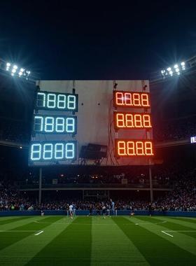 LED油价牌10寸绿色8.888油价格显示屏室外防水防潮电子屏户外防水