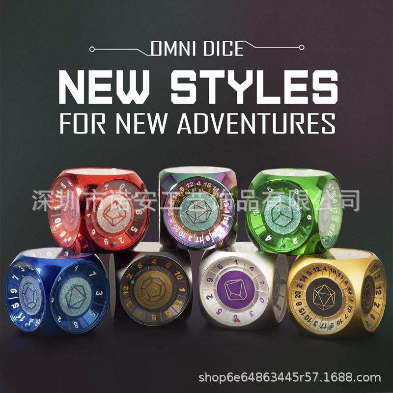 金属六面大骰子44mm210克重直销热销款支持树脂金属