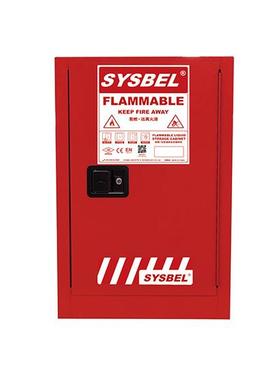 西斯贝尔可燃液体安全储存柜FM防爆12加仑防爆安全柜WA810120R