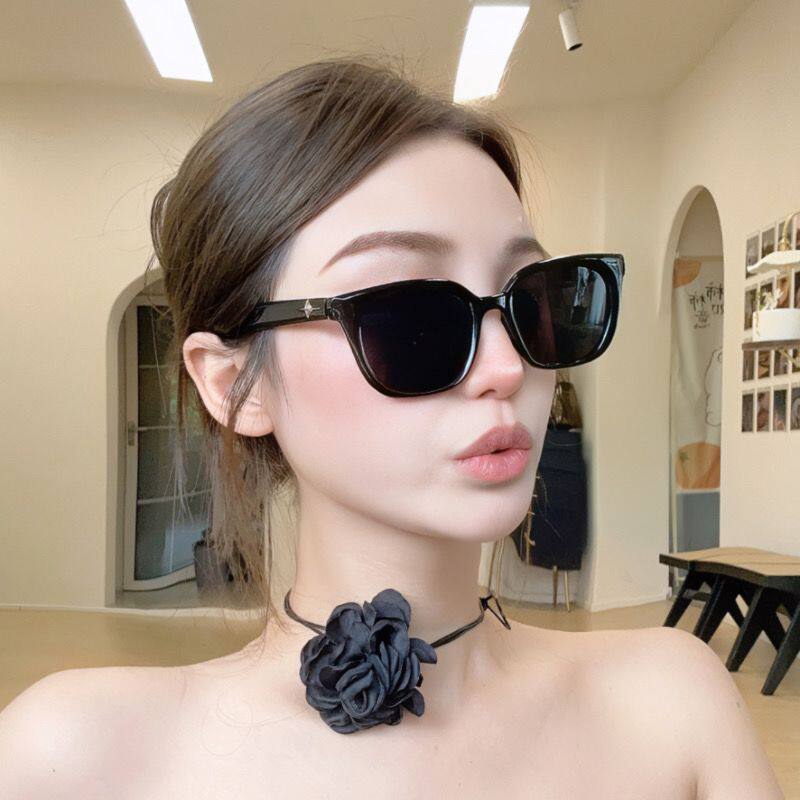 新款墨镜女高级感ins网红款方框显脸小偏光防晒近视太阳眼镜男款