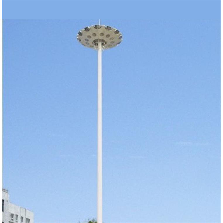 升降高杆灯厂家定做35米广场高杆灯并提供高杆灯基础物美价廉