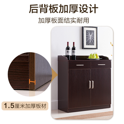新中式餐边柜子储物柜茶水柜客厅酒店家用柜餐厅厨房备餐柜置物柜