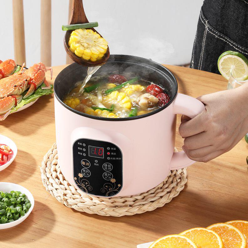 宿舍煮粥神器家用电早餐机小功率煮蛋器蒸蛋器泡面锅煎蛋煮小型