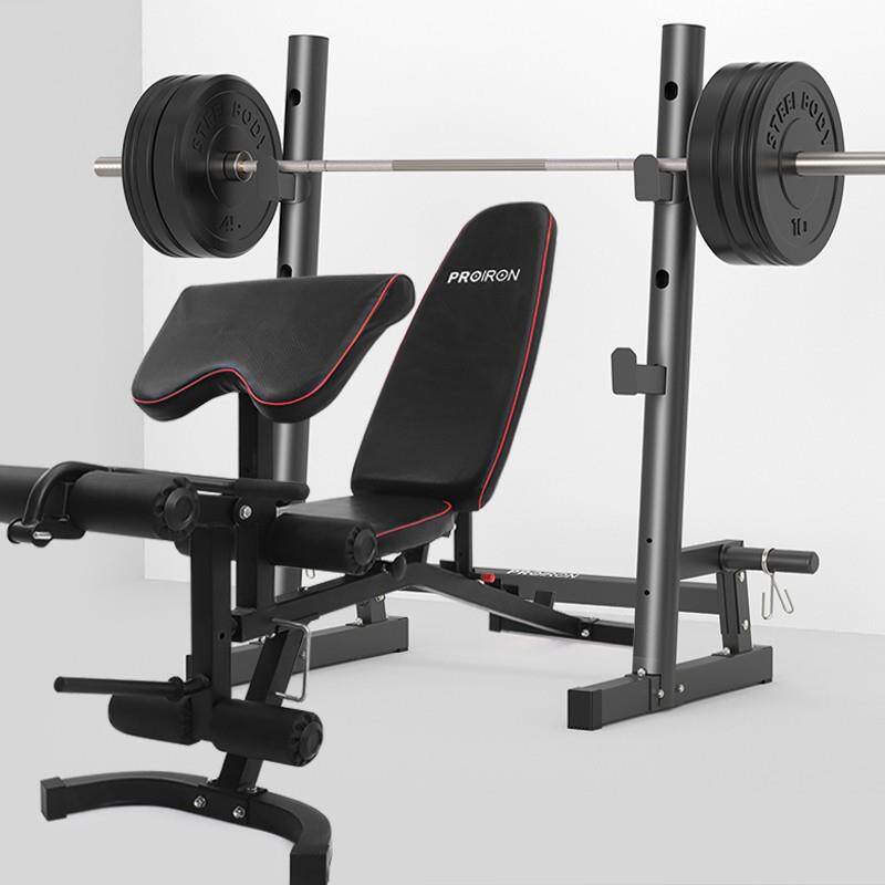 PROIRON普力艾 组合多功能卧推架2.2米奥杆举重床力量综合
