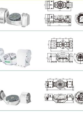 落地镗床回转工作台RAS系列RAS-170，RAS-200，RAS-650