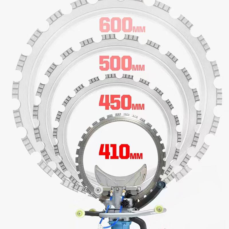 ·S600新款帝一匠环锯无刷混凝土改门切割机高频环锯切墙机大功率