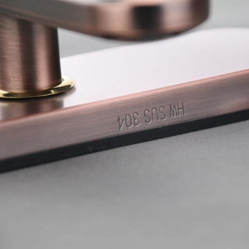 加厚304不锈钢拉手多功能可调防盗门把手双活双快套装门锁通用