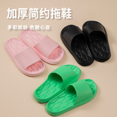 轻便素面拖鞋 宿舍必居家方便 男女同款 舒适情侣夏季 软底踩屎感拖鞋