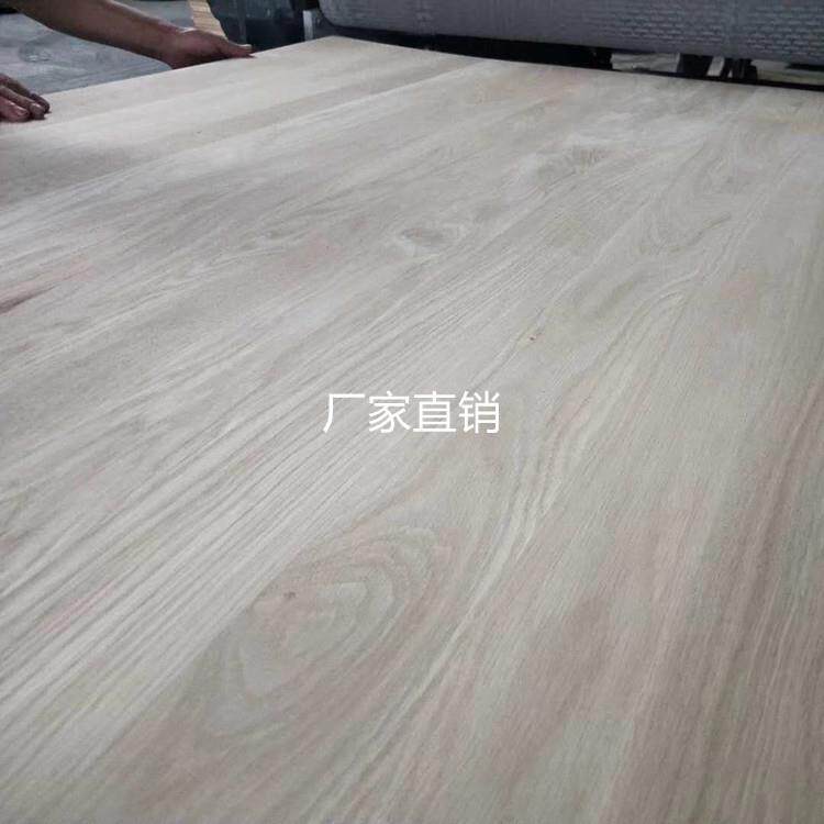 白橡直拼板白橡木片mm白橡木板材橡木直拼板实木桌面