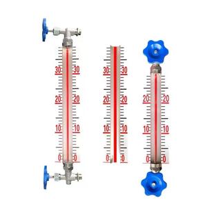 单色玻璃管双色液位计PP不锈钢考克法兰螺纹连接抗压耐腐耐温