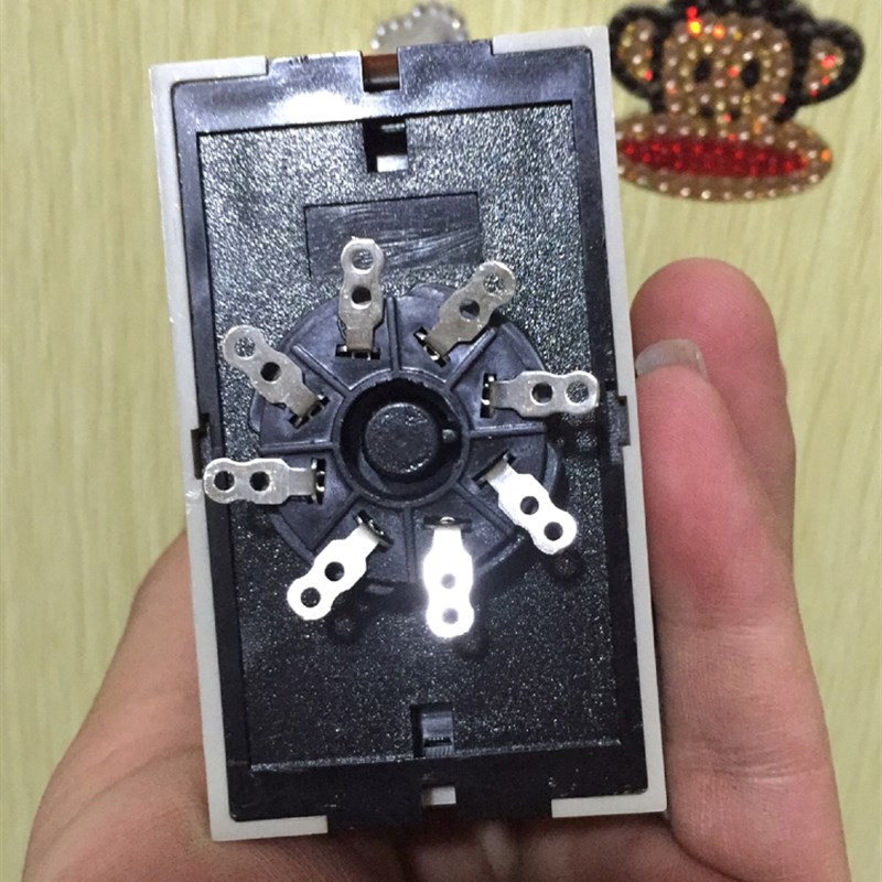 面板式JS14P-M时间继电器220V通电延时99秒数显380V 9.9 99S 99M