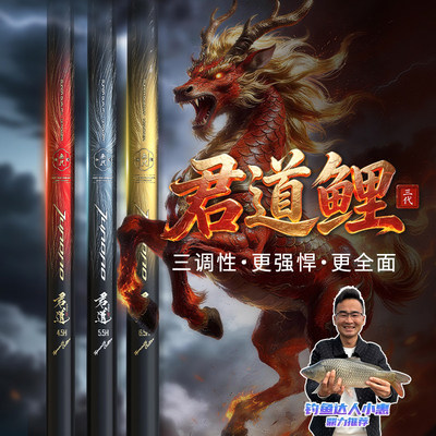 富源百川君道鲤鱼竿钓鱼杆台钓手竿极轻小物钓竿综合鱼竿大物手杆