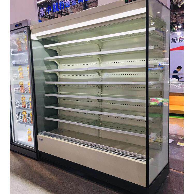 天柜翔冷链天翔冷链示 牛奶柜奶保鲜柜小风幕直角商用超市酸奶冷