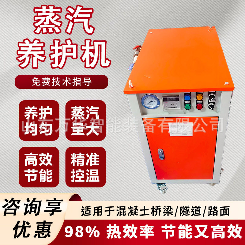 桥梁养护蒸汽机混凝土电加热燃油蒸汽发生器全自动冬季养护蒸养机