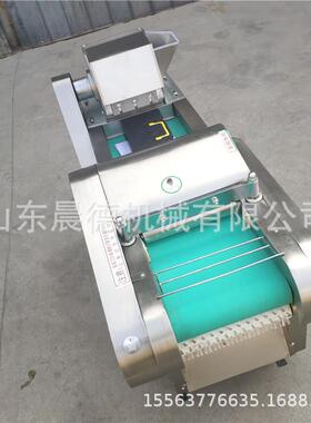 白菜韭菜平头切菜机 不锈钢小型烟叶切丝机切地黄机器