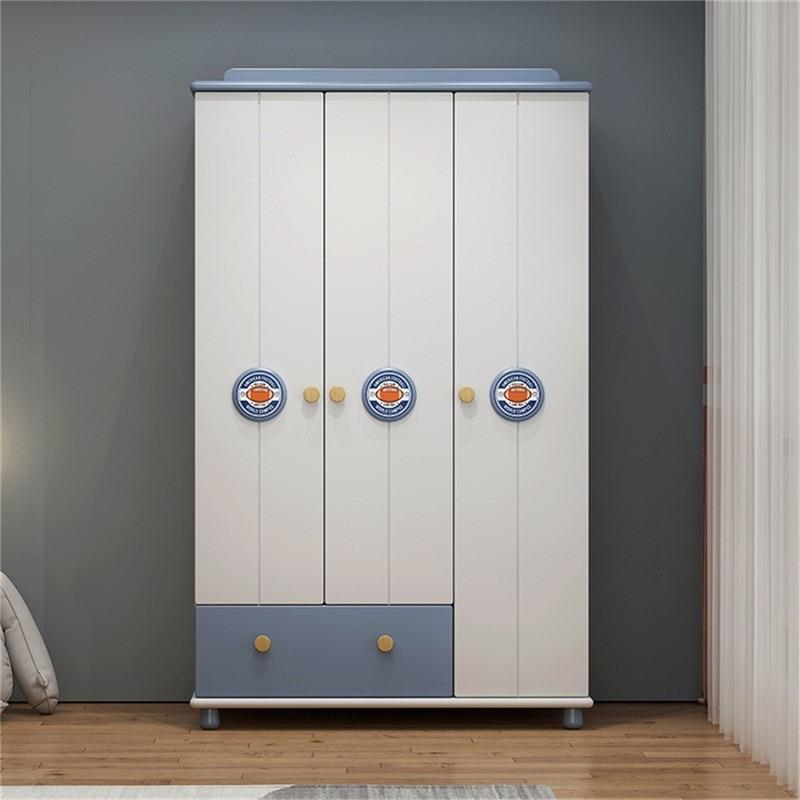 实木儿童衣柜家用小户型卧室实木衣柜轻奢现代简约卧室储物衣柜
