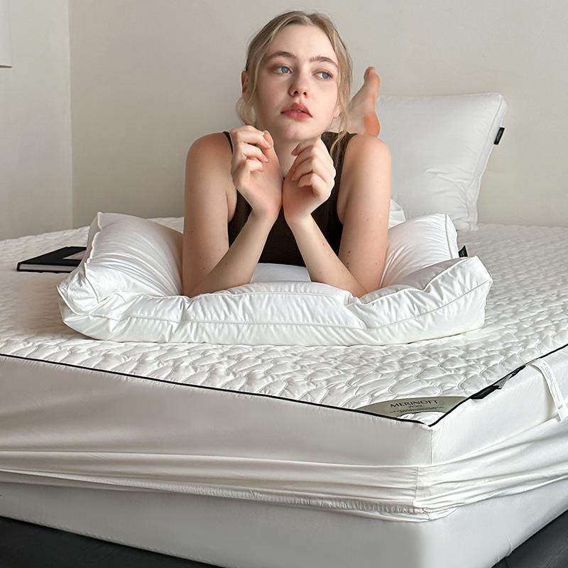 进口美利奴羊毛A类三防抗菌防霉夹棉床笠60全棉席梦思床垫保护套,3C数码配件,USB灯,淘宝优惠券,粉丝福利购,淘宝优惠卷