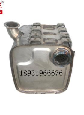 厂销国六新大运消声器带三元无含量消声器陶瓷三元催化消声器包邮