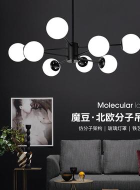 LED客厅灯北欧吊灯现代简约大气2023年新款卧室家用网红灯具灯饰