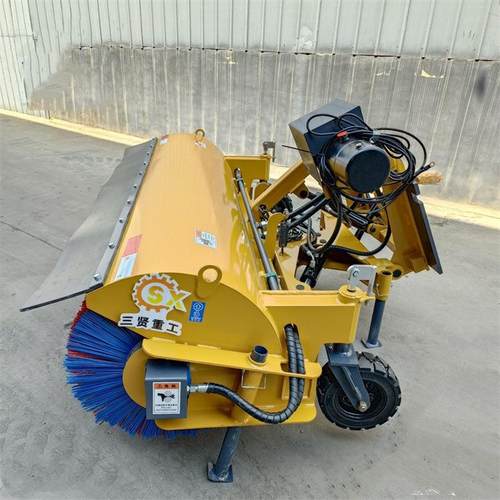 成德扫雪滚刷冬季除雪工程设备全液压驱动清扫雪刷