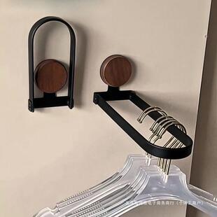 各种卫生间浴室置物架胡桃木墙上浴巾架毛巾架免打孔