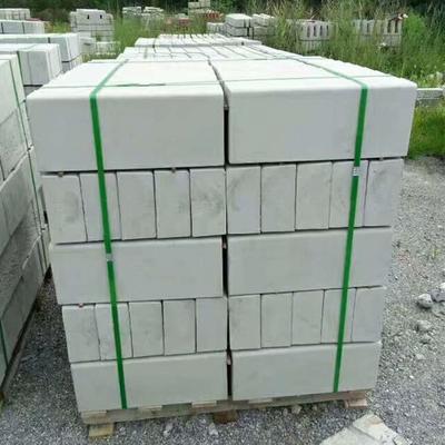 厂家灰色混凝土水泥路石道牙混凝土实心砌块砖侧石路缘石牙石