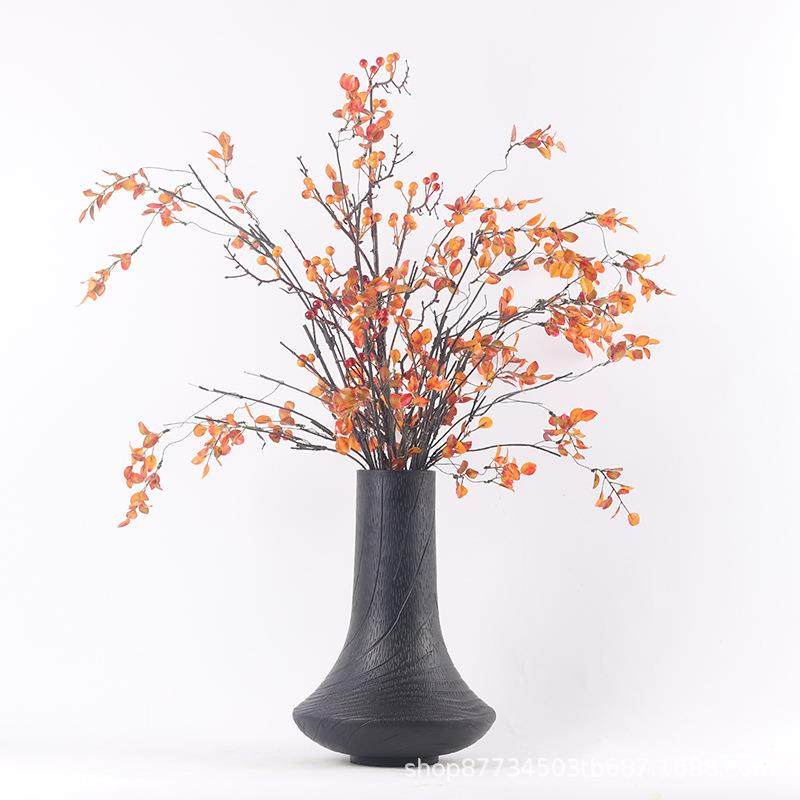 现代仿真花绢花摆件轻奢简约陶瓷花瓶家居软装桌面花艺客厅装饰品