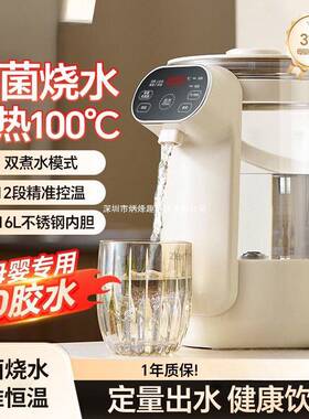 德国ZEMKO新款桌面饮水机小型家用恒温壶直饮机即热式台式热水机