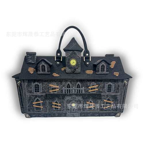 Fully functional haunted house duffle bag功能齐全鬼屋行李袋