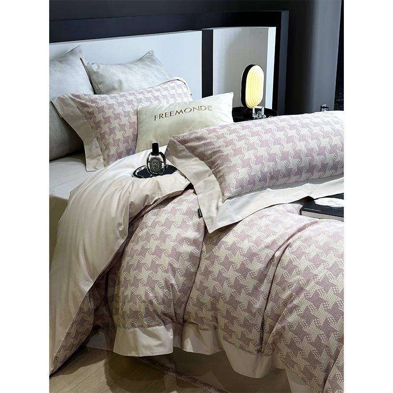 Freemonde100澳洲长绒棉磨毛四件套秋冬全棉纯棉床单床上用品