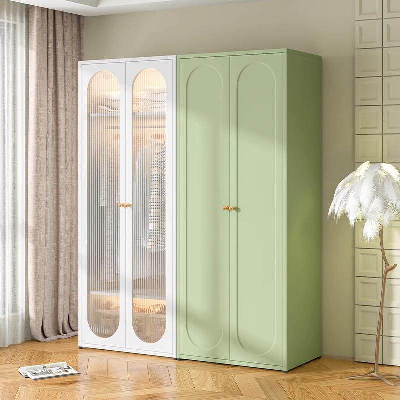 钢制衣柜奶油风家用儿童收纳衣橱出租房铁艺挂衣柜学生公寓储物柜,3C数码配件,USB灯,淘宝优惠券,粉丝福利购,淘宝优惠卷