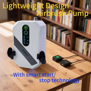 XLS 喷漆彩绘上色喷绘机 G00A模型喷笔气泵迷你小喷笔套装