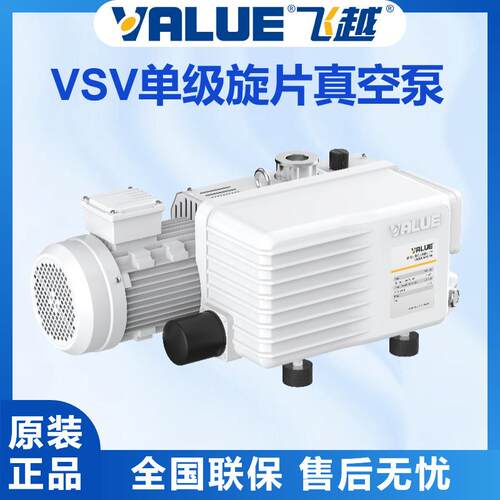 浙江飞越真空泵VSV-20/22/40系列VALUE单级旋片小型工业级真空泵