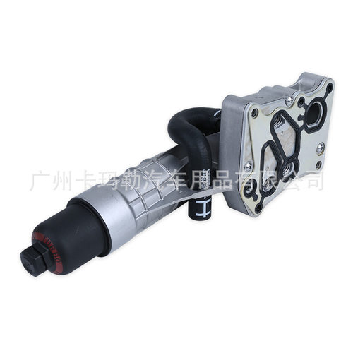适用奔驰C级W204E级W212R172机油滤清器润滑冷却器全铝2711801410