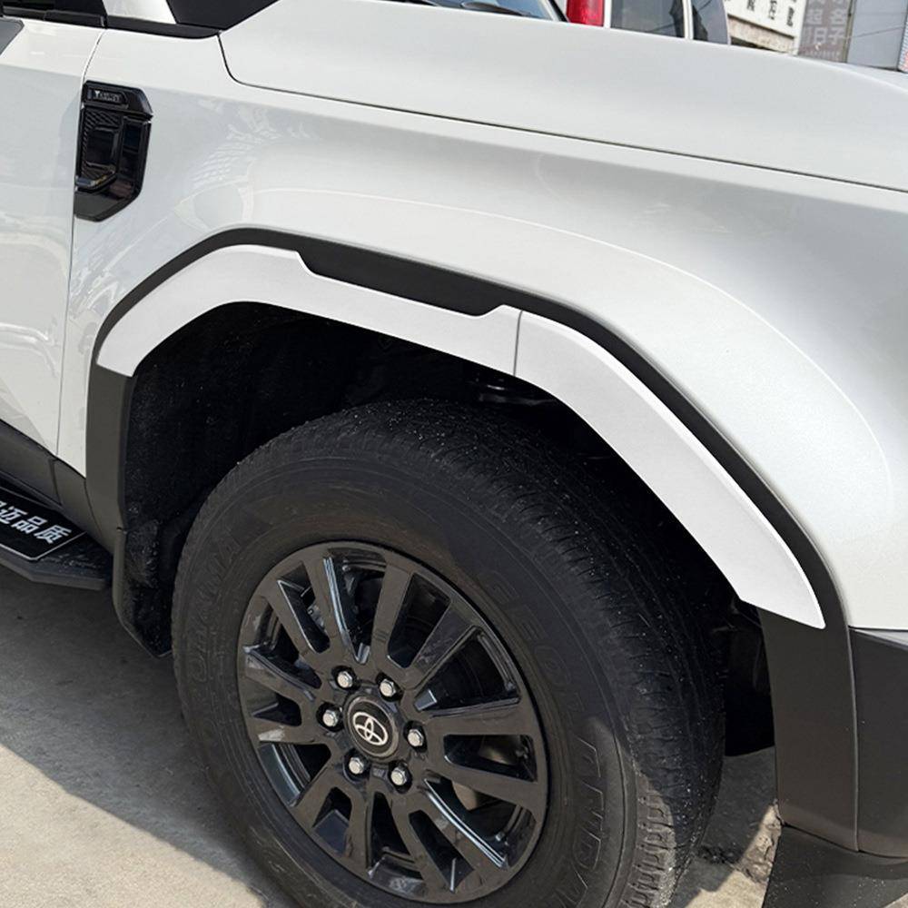 适用24款丰田普拉多LC250轮眉饰条防刮板霸道外饰改装专用