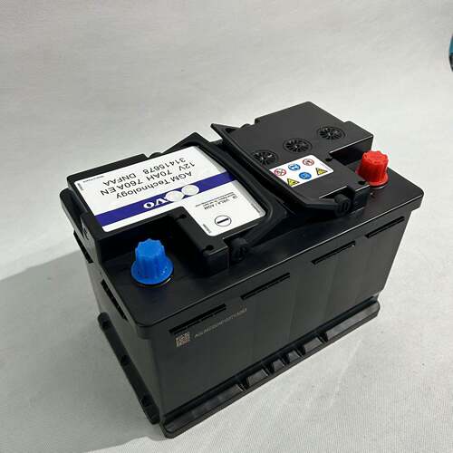 适用于沃尔沃汽车电池12V70Ah更换AGM汽车起停电池