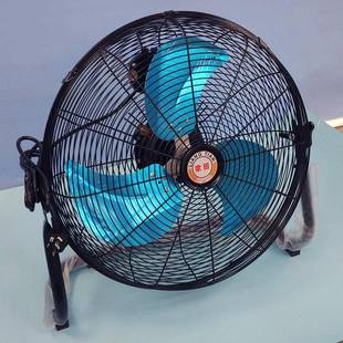 梁田台地扇20寸趴地扇500mm全铜线机芯电风扇铝叶160W台扇工业