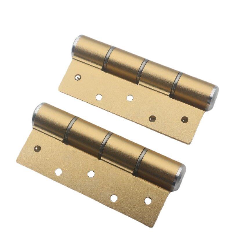 定位铰链隐形门合页闭门器多功能液压合页液压缓冲暗藏式自动关门