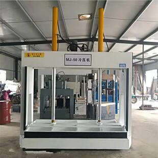 自动升降钢木门铝蜂窝板压力机四柱加热6米压板机50度冷压机