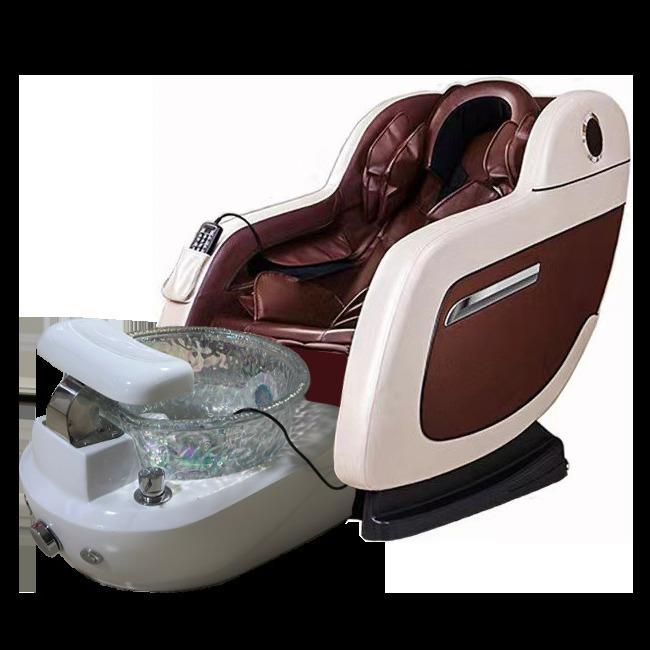 网红修脚椅带推拉盆无管道冲浪美甲沙发美甲桌椅套装功能沙发按摩