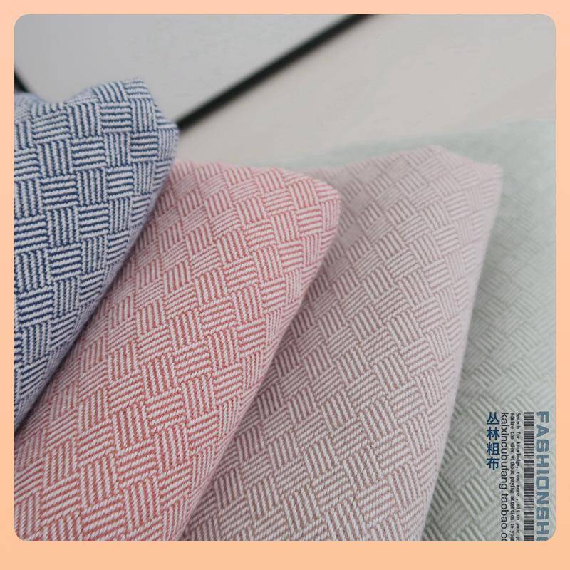 ¢纯棉加厚老粗布提花床单双人磨毛感亲肤贴身睡单秋冬柔软纯色